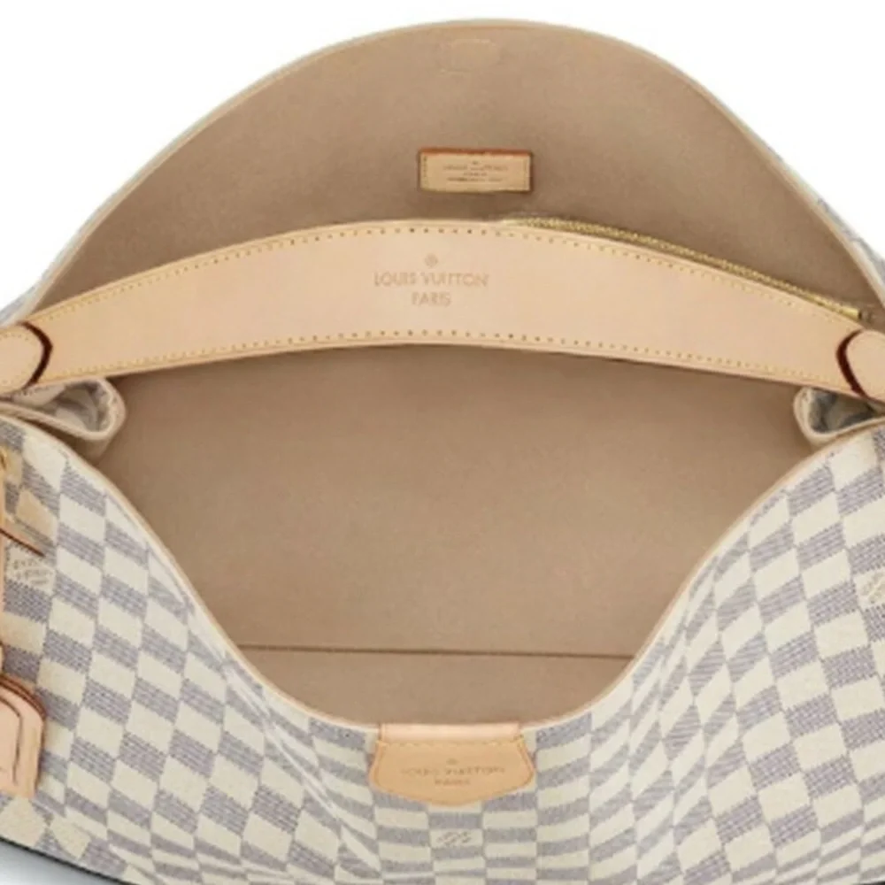 Louis Vuitton Damier Azur Canvas Bag & crossbody bag strap - Picture 7 of 15